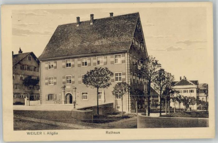 Weiler-Simmerberg Weiler Allgäu Rathaus