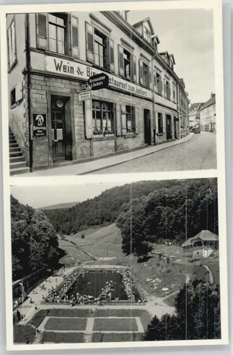 Gernsbach Gasthaus Pension Jockers Schwimmbad