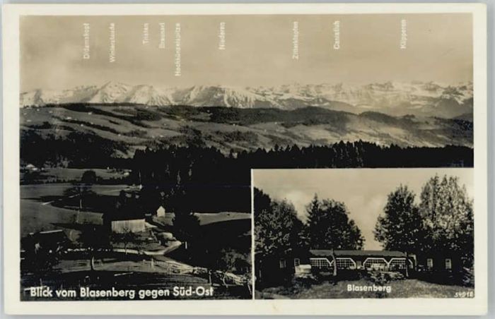 Scheidegg Allgaeu aststätte Blasenberg *