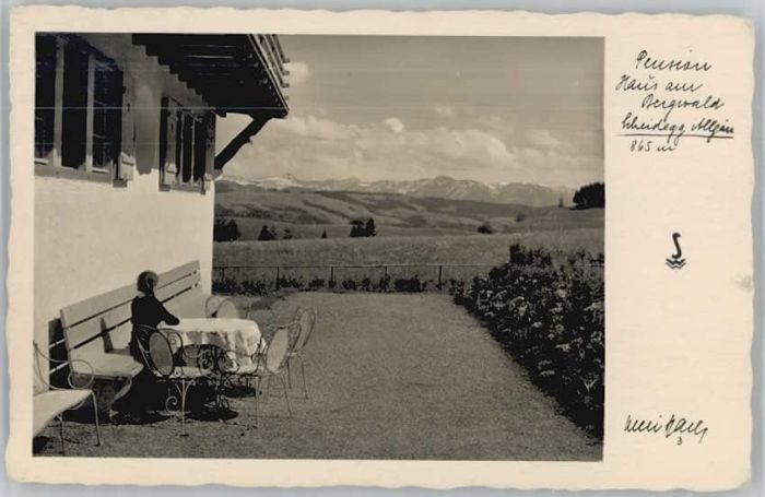 Scheidegg Allgaeu ension Haus am Bergwald