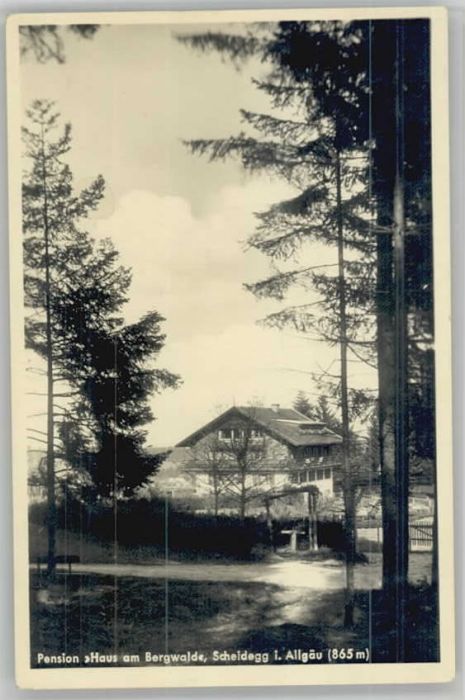 Scheidegg Allgaeu ension Haus am Bergwald
