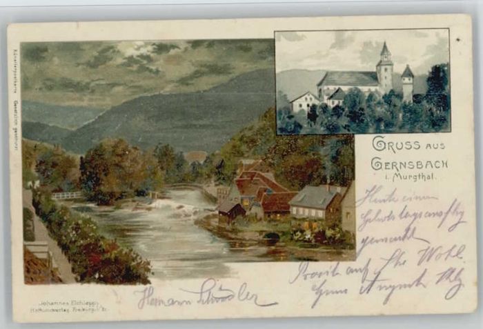 Gernsbach Künstlerkarte
