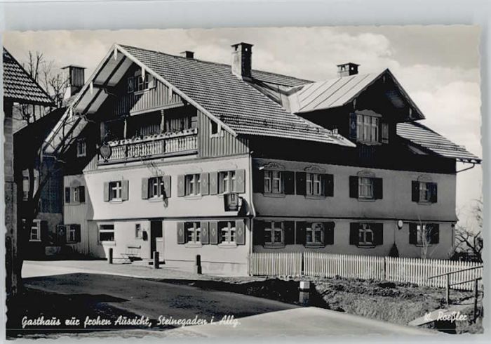 Steinegaden Gasthaus Zur frohen Aussicht
