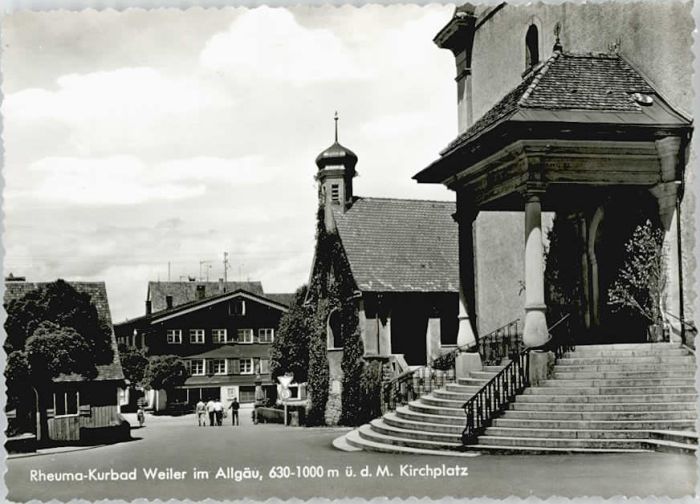 Weiler-Simmerberg Weiler Allgäu Kirchplatz