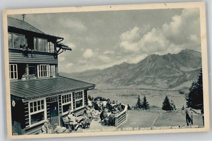 Oberstdorf Hotel Schönblick Nebelhorn