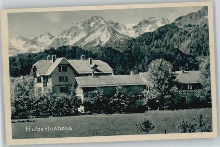 Oberstdorf Fremdenheim Hubertushaus