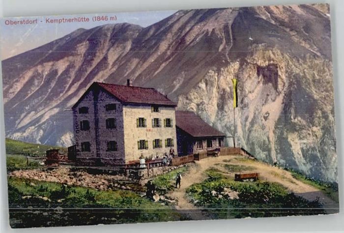 OBERSTDORF Bayern Kemptnerhuette Feldpost