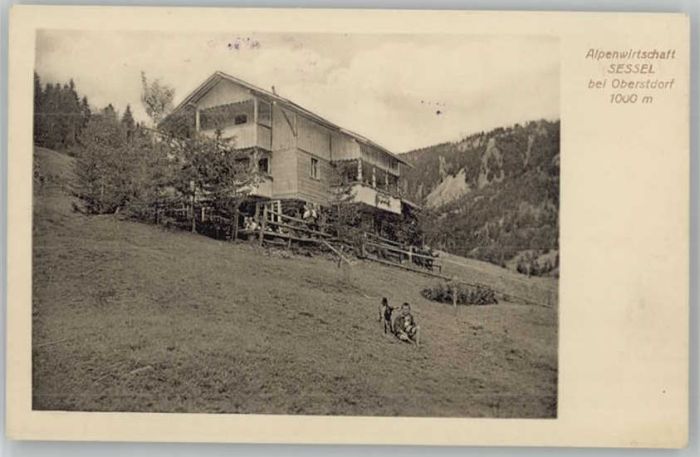 Oberstdorf Alpenwirtschaft Sessel