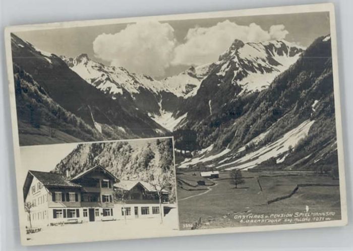 Oberstdorf Gasthaus Spielmannsau