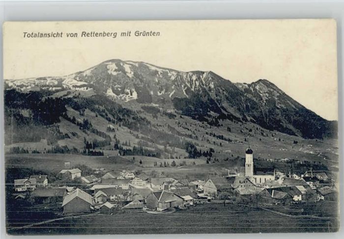 Rettenberg Oberallgaeu Rettenberg Grünten