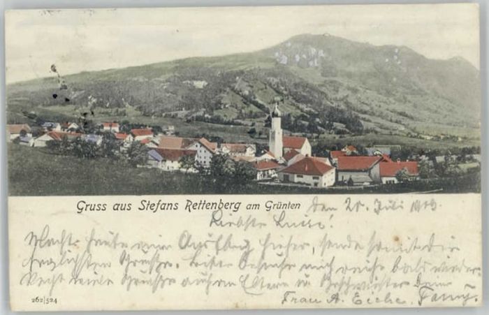 Rettenberg Oberallgaeu Rettenberg Grünten
