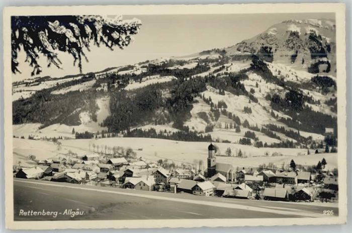 Rettenberg Oberallgaeu Rettenberg Grünten