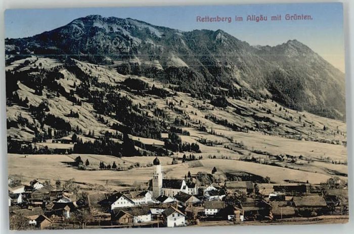 Rettenberg Oberallgaeu Rettenberg Grünten