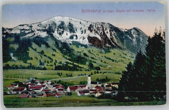 Rettenberg Oberallgaeu Rettenberg Grünten