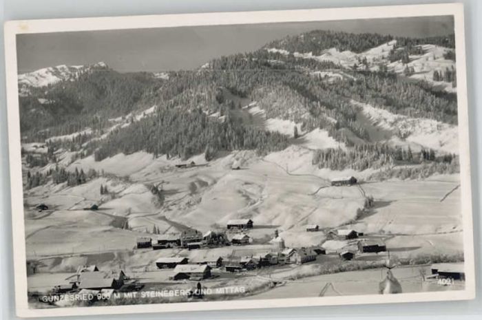 Gunzesried Steineberg Mittag