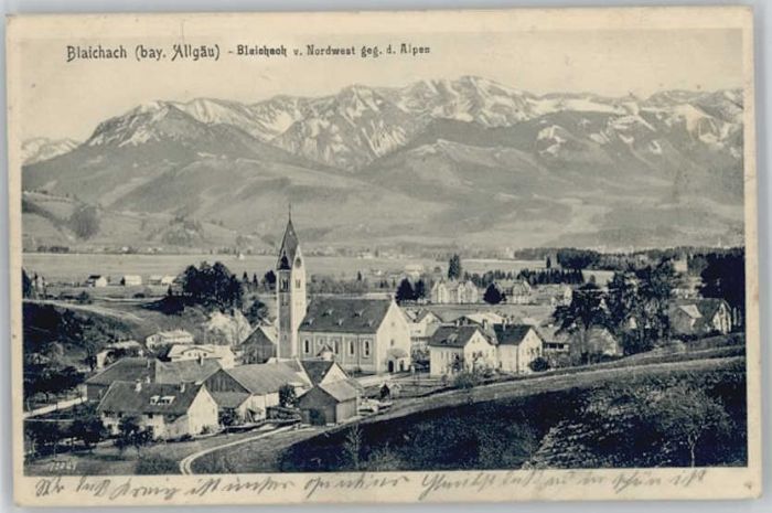 Blaichach Allgaeu Blaichach Alpenblick Feldpost