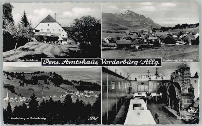 Vorderburg Immenstadt Pension Amtshaus