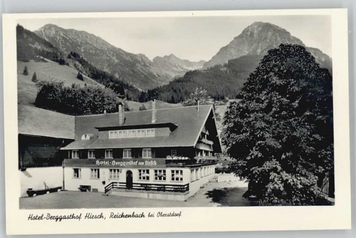 Reichenbach Oberstdorf Oberstdorf Reichenbach Oberstdorf Gasthof Hirsch