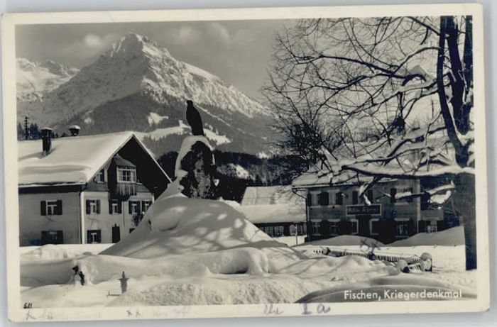 Fischen Allgaeu riegerdenkmal
