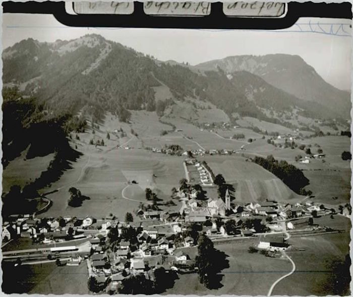 Blaichach Allgaeu Blaichach Fliegeraufnahme