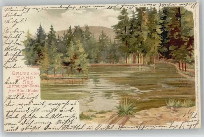 Buehlertal and Sandsee KünstlerC. Münch x