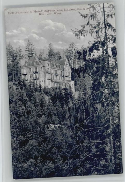 Buehlertal otel Bärenstein x