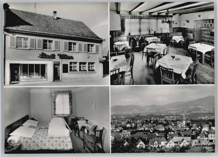 Achern Baden Achern Gasthof Metzgerei Stadt Wien