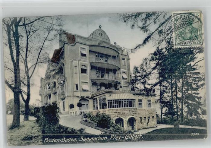Baden-Baden Sanatorium Frey Gilbert
