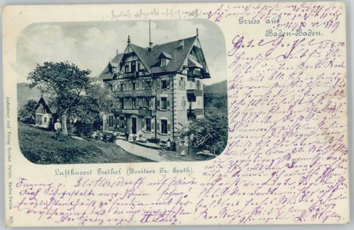 Baden-Baden Cafe Grethel