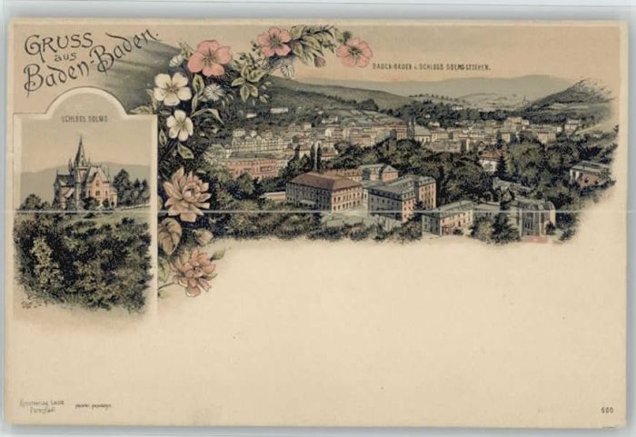 Baden-Baden Schloss Solms