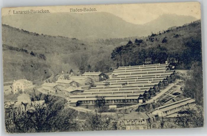 Baden-Baden Lazarett Baracken