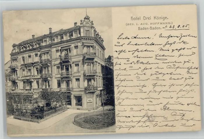 Baden-Baden Hotel Drei König