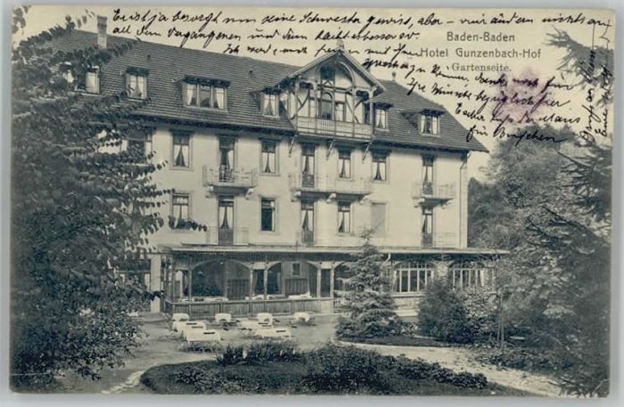 Baden-Baden Hotel Gunzenbach Hof