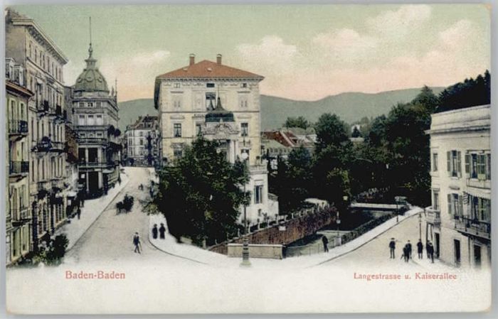 Baden-Baden Langestrasse Kaiserallee