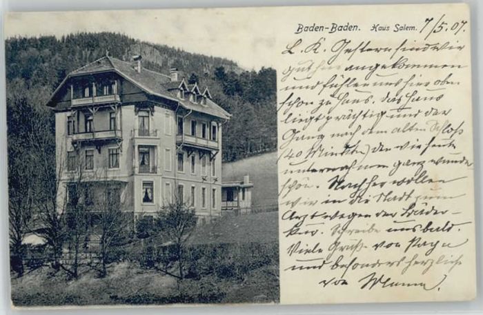 Baden-Baden Haus Salem