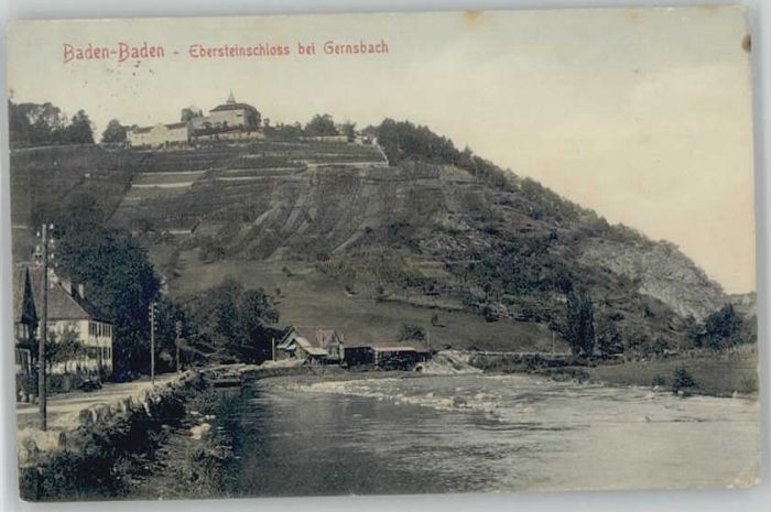 Baden-Baden Ebernstein Schloss bei Gernsbach