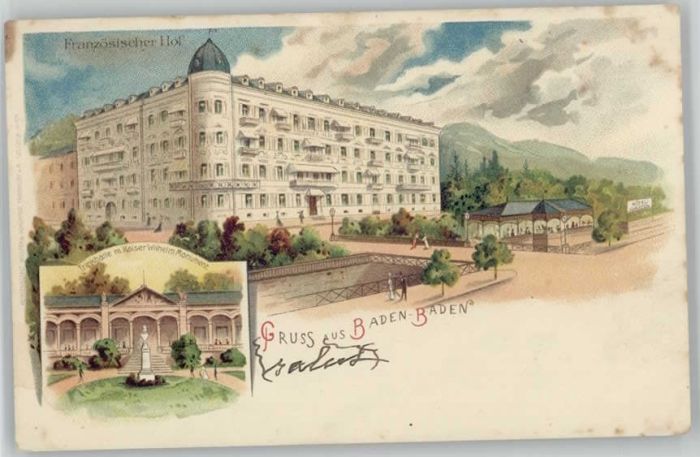 Baden-Baden Franzoesischer Hof