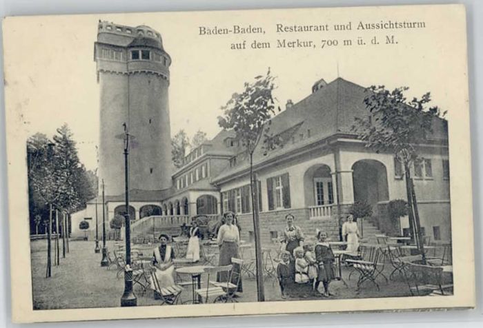 Baden-Baden Restaurant Merkur Feldpost