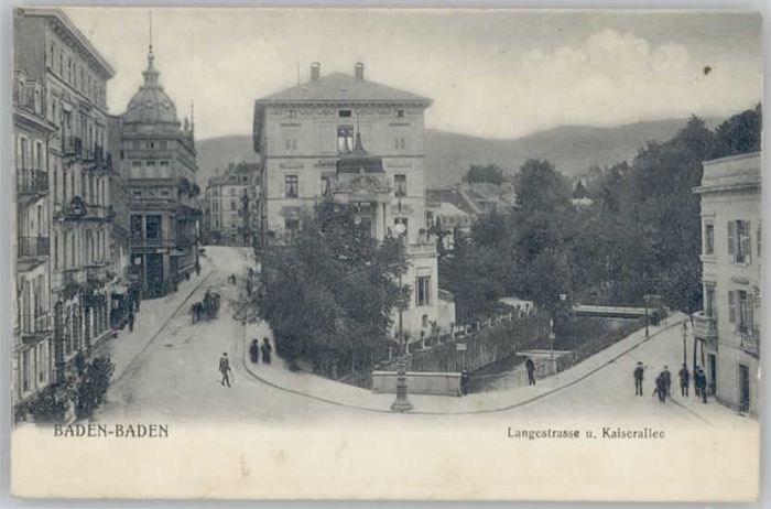 Baden-Baden Langestrasse Kaiserallee