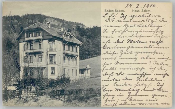 Baden-Baden Haus Salem