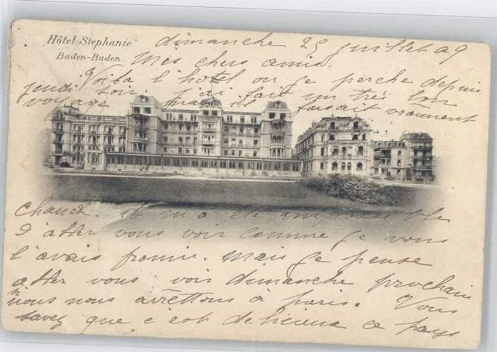 Baden-Baden Stephanie Hotel