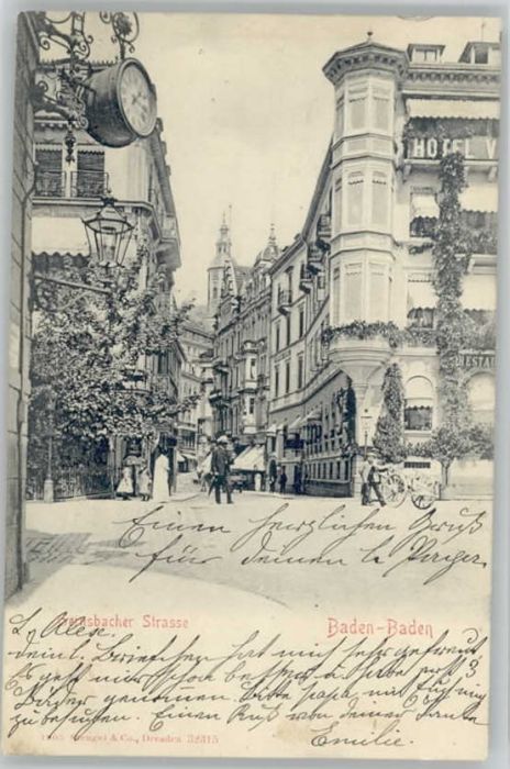 BADEN-BADEN BW Gernsbacherstrasse