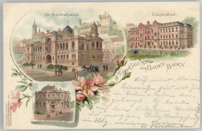 Baden-Baden Gr. Friedrichsbad Gr. Augustbad