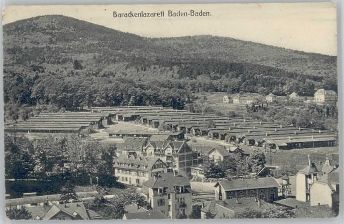 Baden-Baden Barackenlazarett Feldpost