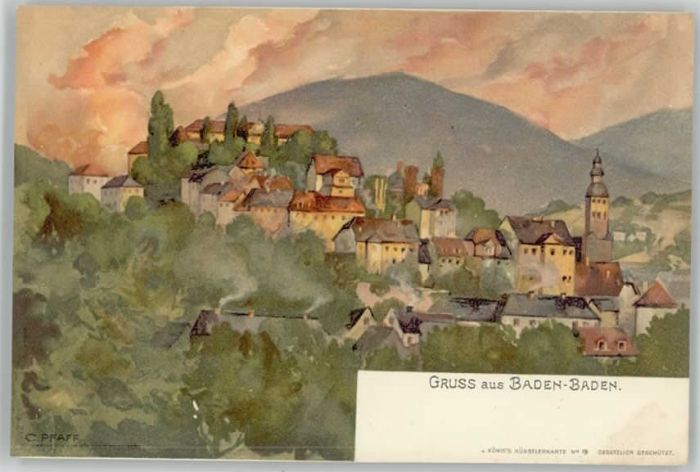 Baden-Baden KuenstlerC. Pfaff