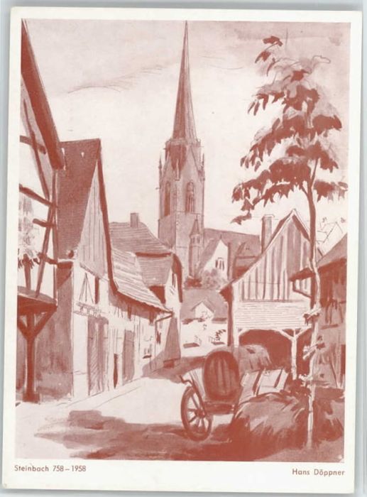 BADEN-BADEN BW Steinbach KuenstlerHans Doeppner *