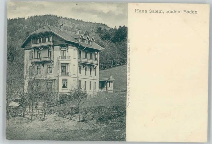 Baden-Baden Haus Salem