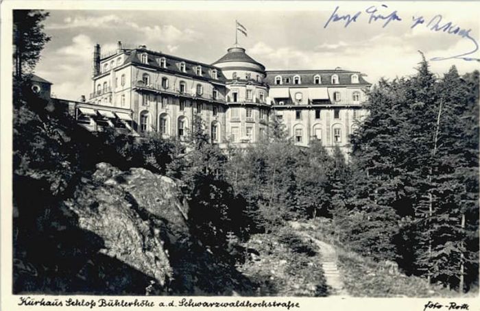 Buehl Baden urhaus Schloss Bühlerhöhe x