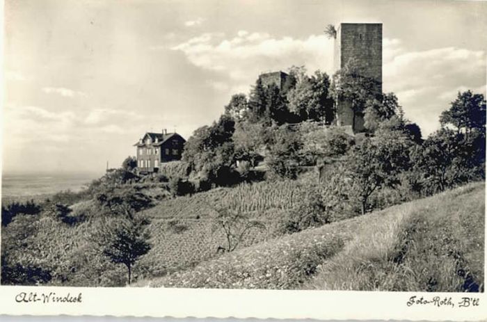 Buehl Baden urgruine Alt Windeck