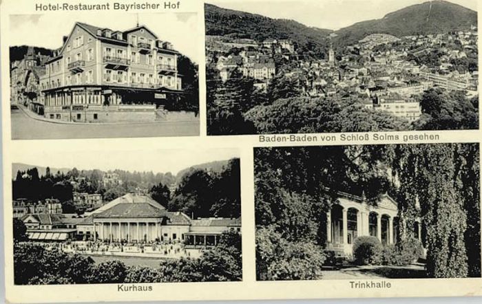 BADEN-BADEN BW Hotel Restaurant Bayrischer Hof